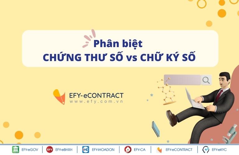 phân biệt chứng thư số với chữ ký số