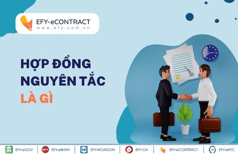 khái niệm hợp đồng nguyên tắc