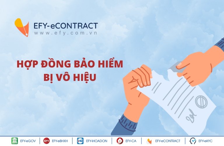 hợp đồng bảo hiểm bị vô hiệu