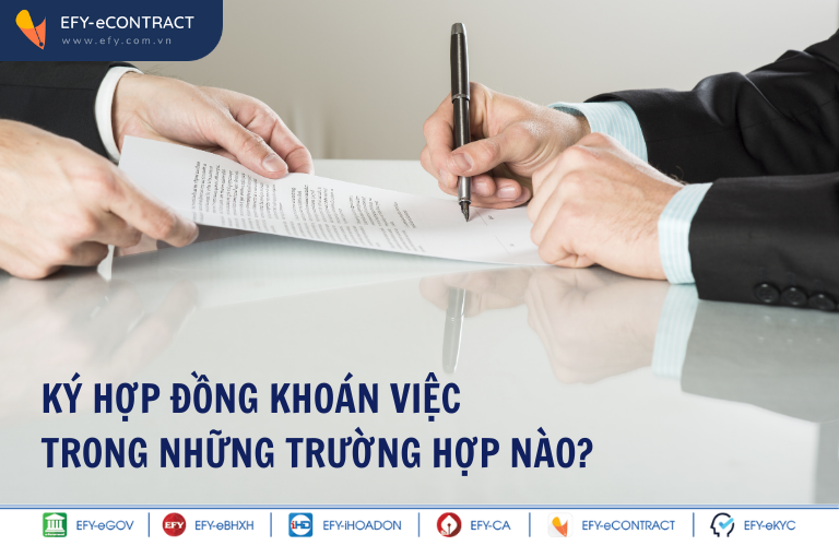 Hợp đồng giao khoán là gì? Phân biệt hợp đồng giao khoán với hợp đồng lao động