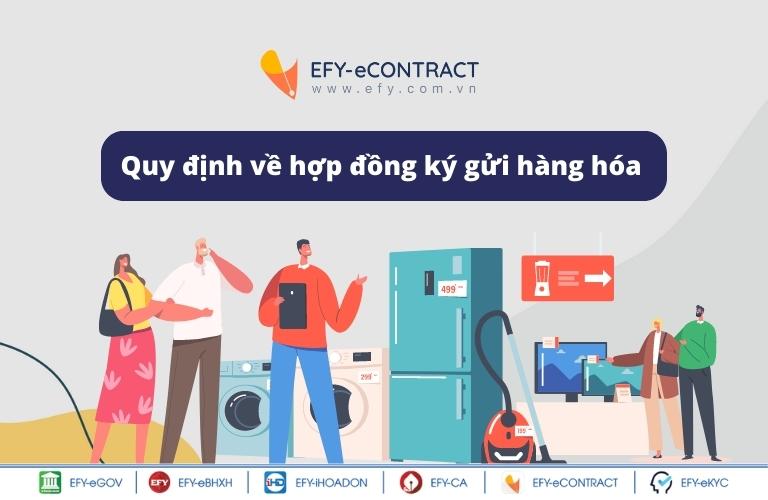 quy định về hợp đồng ký gửi