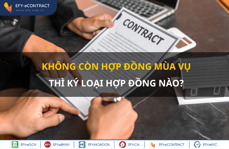 Không còn hợp đồng mùa vụ thì ký loại hợp đồng lao động nào?