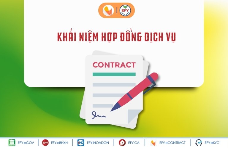 Khái niệm hợp đồng dịch vụ