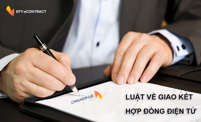 Luật về giao kết hợp đồng điện tử