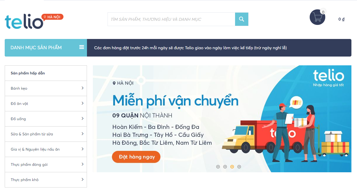 Telio kết nối giữa cửa hàng bán lẻ với thương hiệu và nhà bán buôn