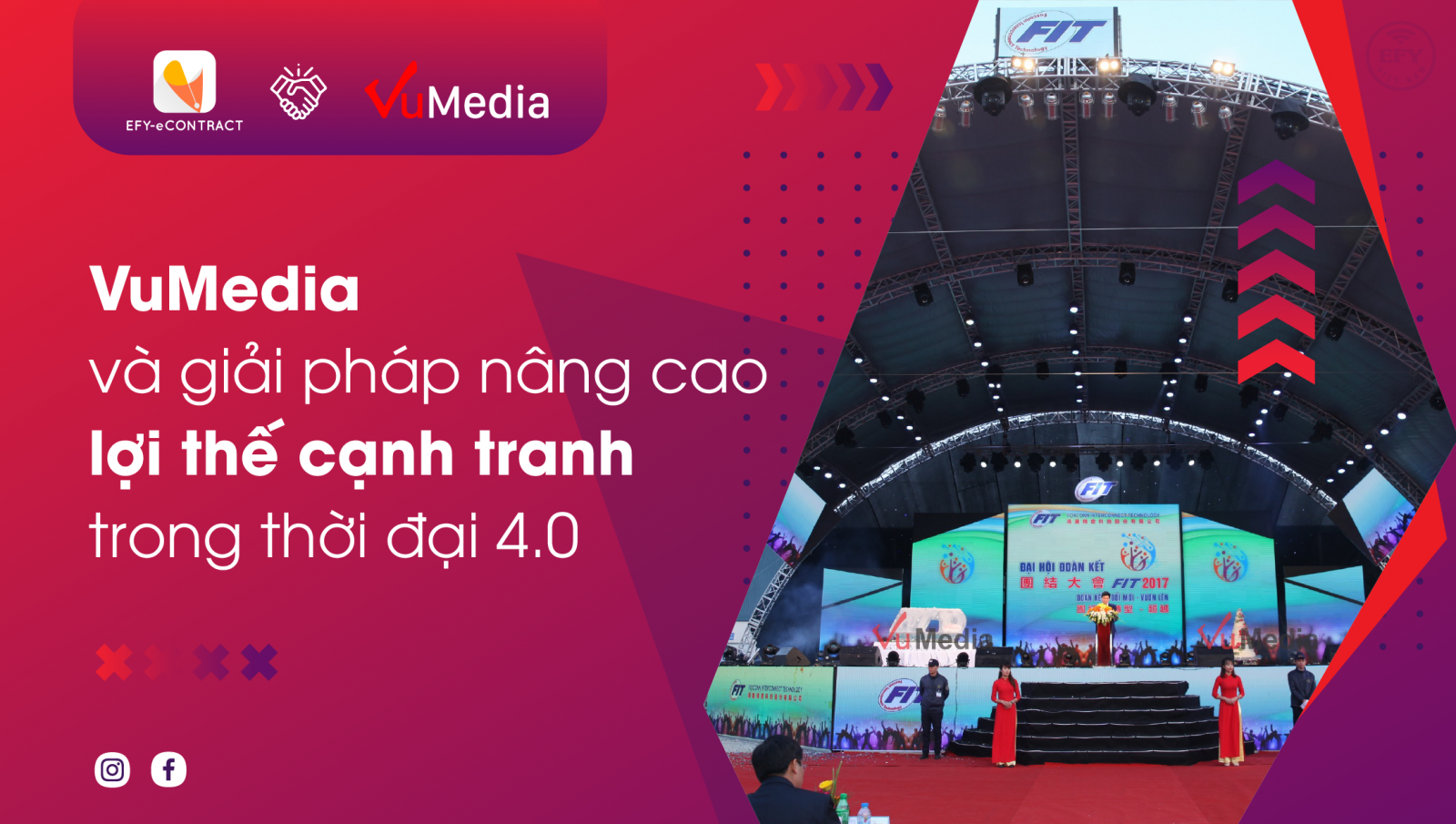 VuMedia là đơn vị tổ chức sự kiện uy tín, chuyên nghiệp với nhiều năm kinh nghiệm