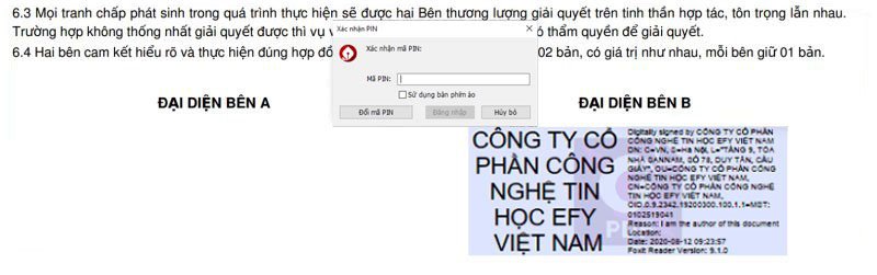 Cách ký hợp đồng PDF