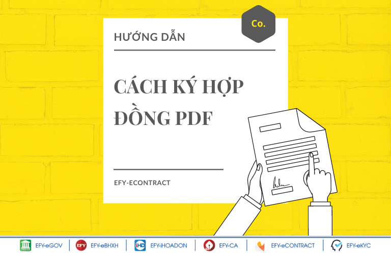 Cách ký hợp đồng PDF