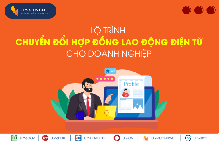 Lộ trình chuyển đổi hợp đồng lao động điện tử...